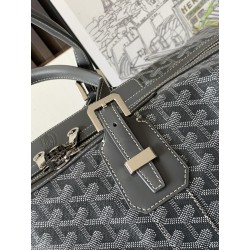 Goyard Bowling 55 Travel Bags Grey 045