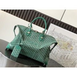 Goyard Bowling 55 Travel Bags Green 194