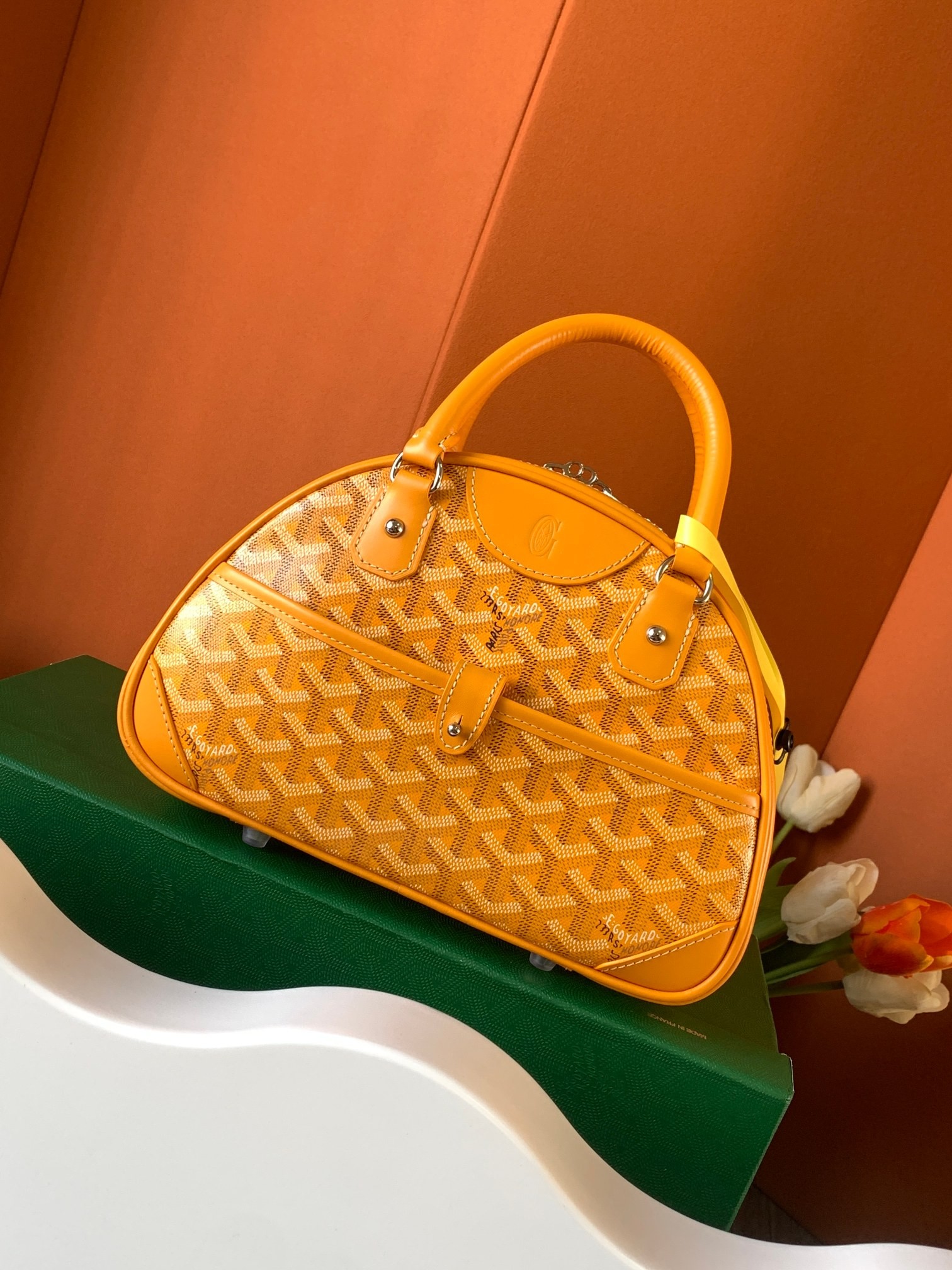 Goyard Bowling Mini Bags Yellow 926