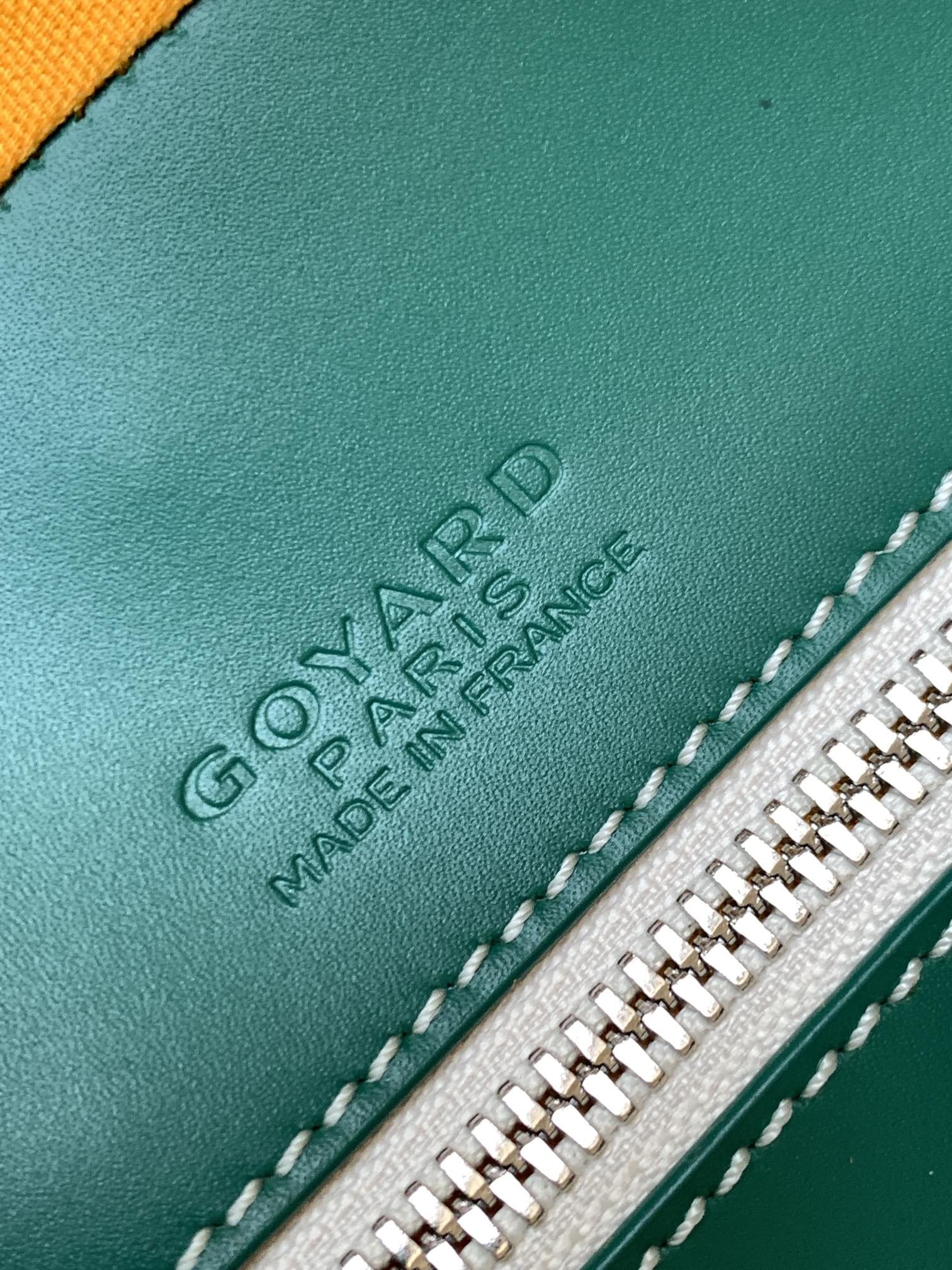 Goyard Ambassade PM Document Case Green 971