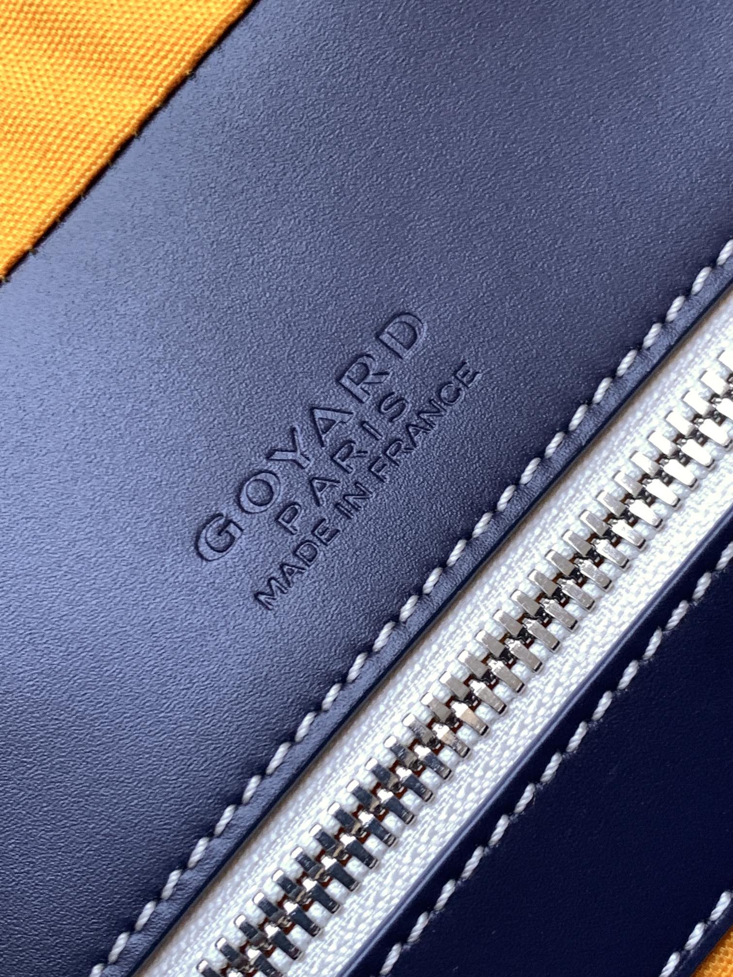 Goyard Ambassade PM Document Case Navy Blue 679