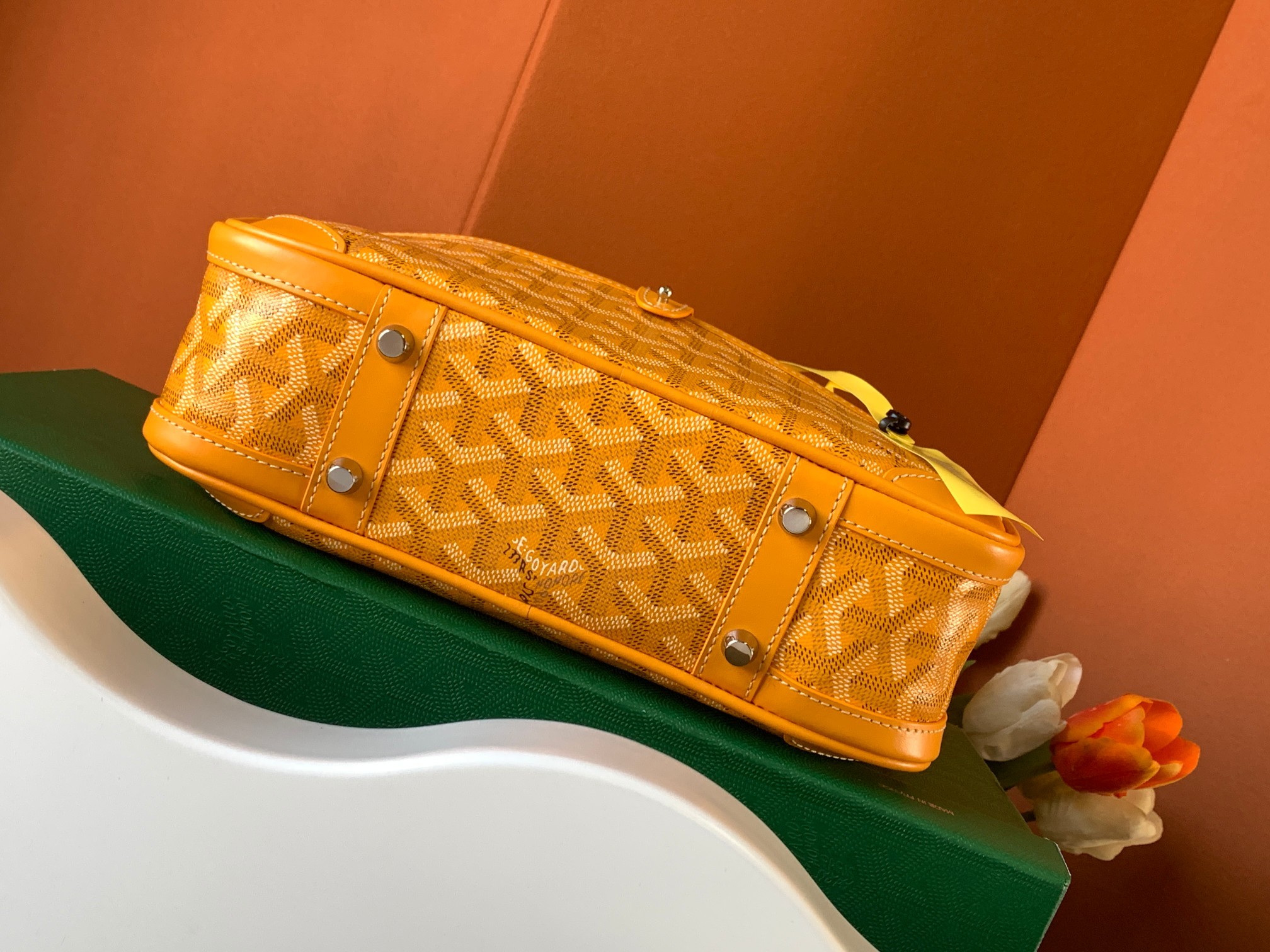 Goyard Bowling Mini Bags Yellow 926