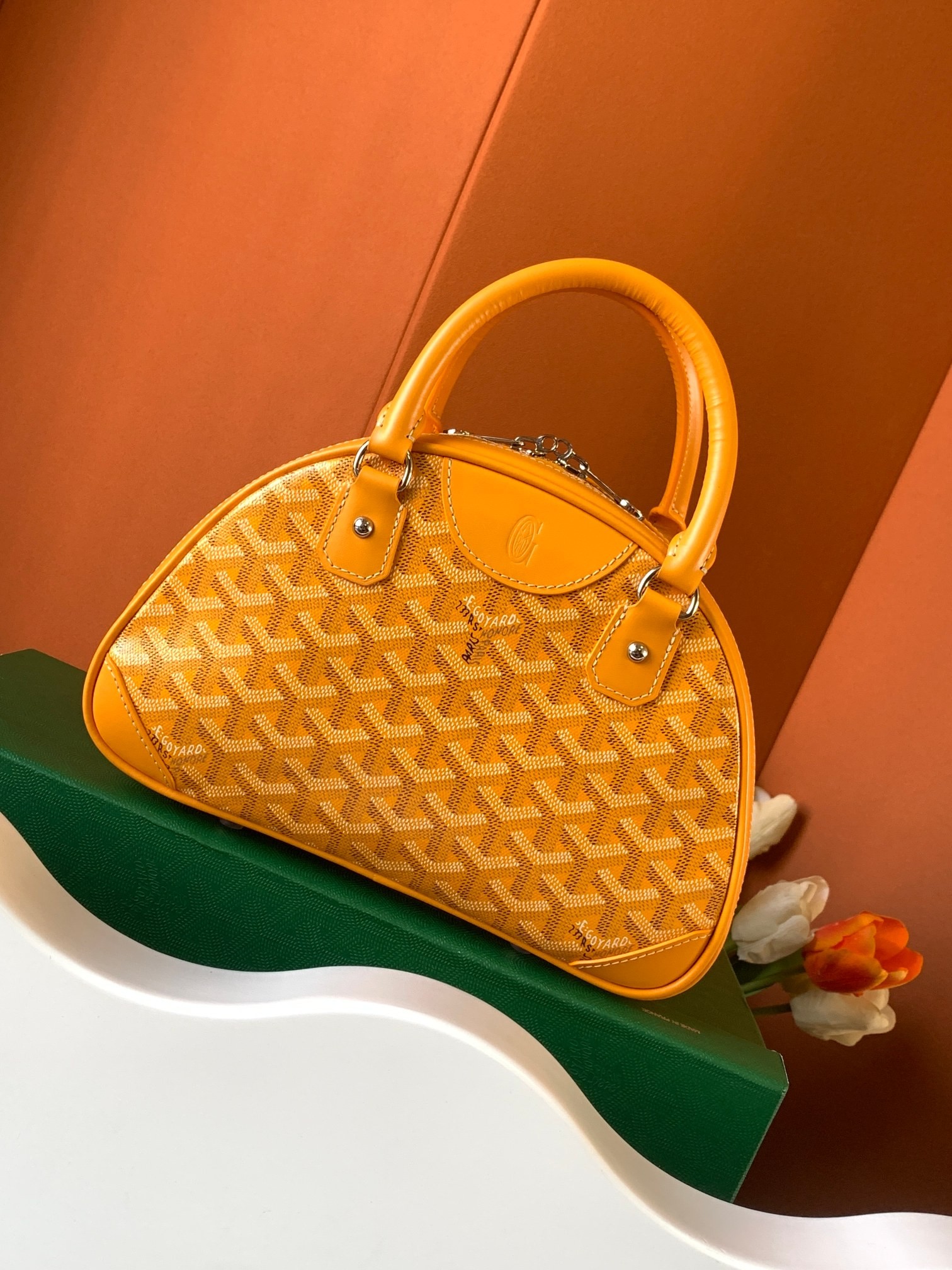 Goyard Bowling Mini Bags Yellow 926