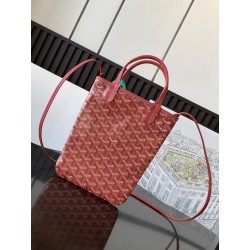 Goyard Poitiers Claire-Voie Bag Red 062