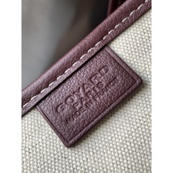 Goyard Poitiers Claire-Voie Bag Burgundy 454