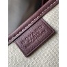 Goyard Poitiers Claire-Voie Bag Burgundy 454