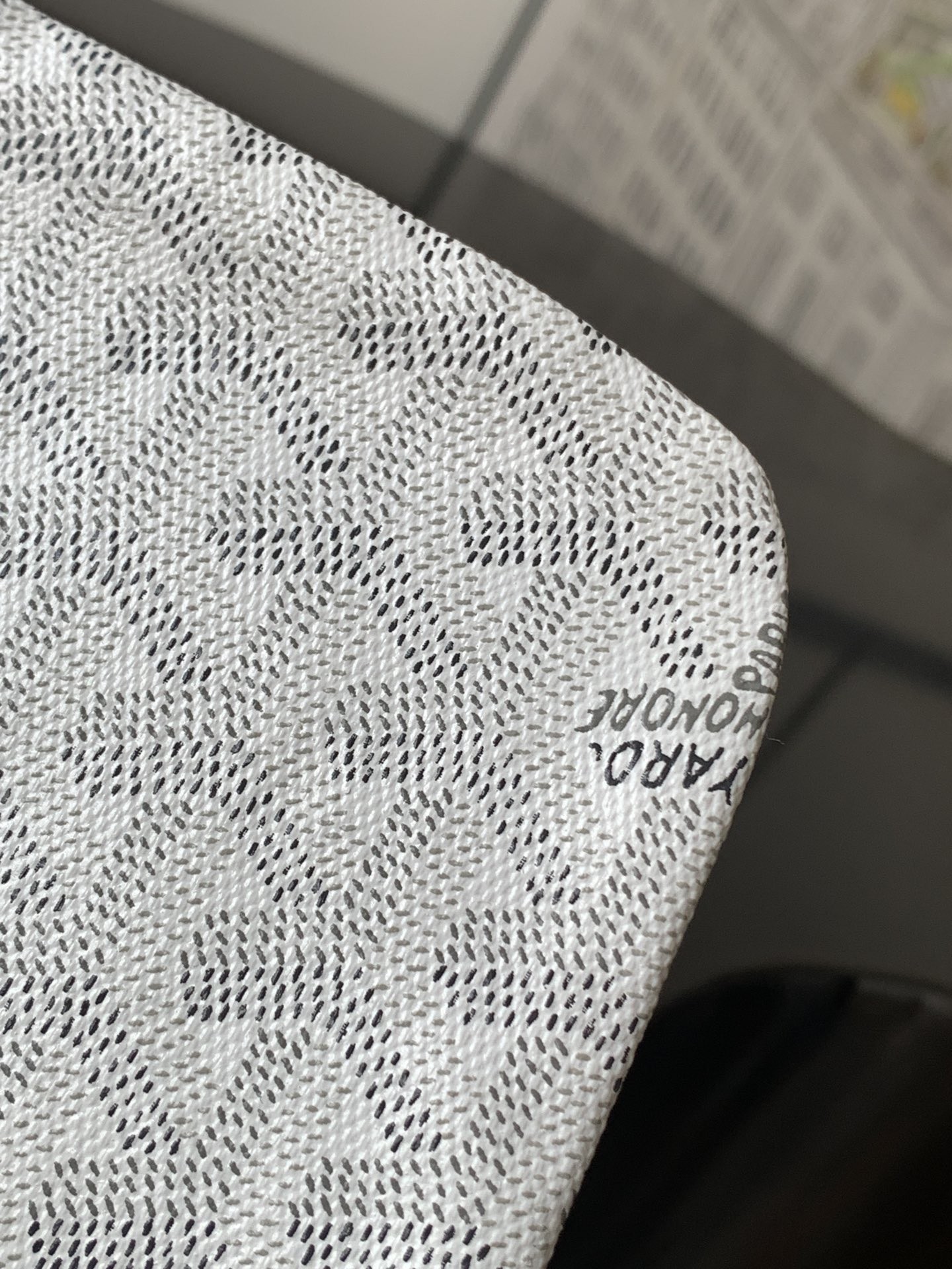 Goyard Poitiers Claire-Voie Bag White 550