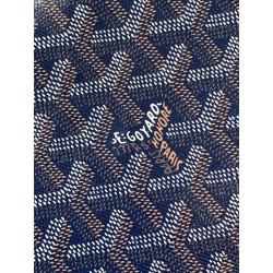 Goyard Poitiers Claire-Voie Bag Navy Blue 112