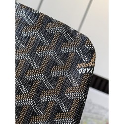 Goyard Poitiers Claire-Voie Bag Black Tan 035