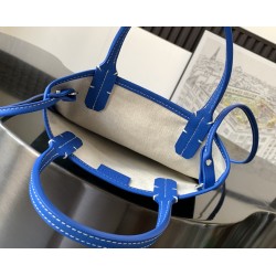 Goyard Poitiers Claire-Voie Bag Blue 504