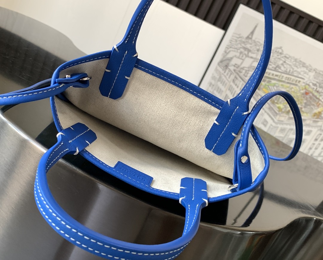 Goyard Poitiers Claire-Voie Bag Blue 504