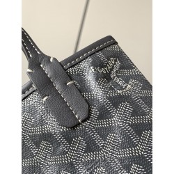 Goyard Poitiers Claire-Voie Bag Grey 012