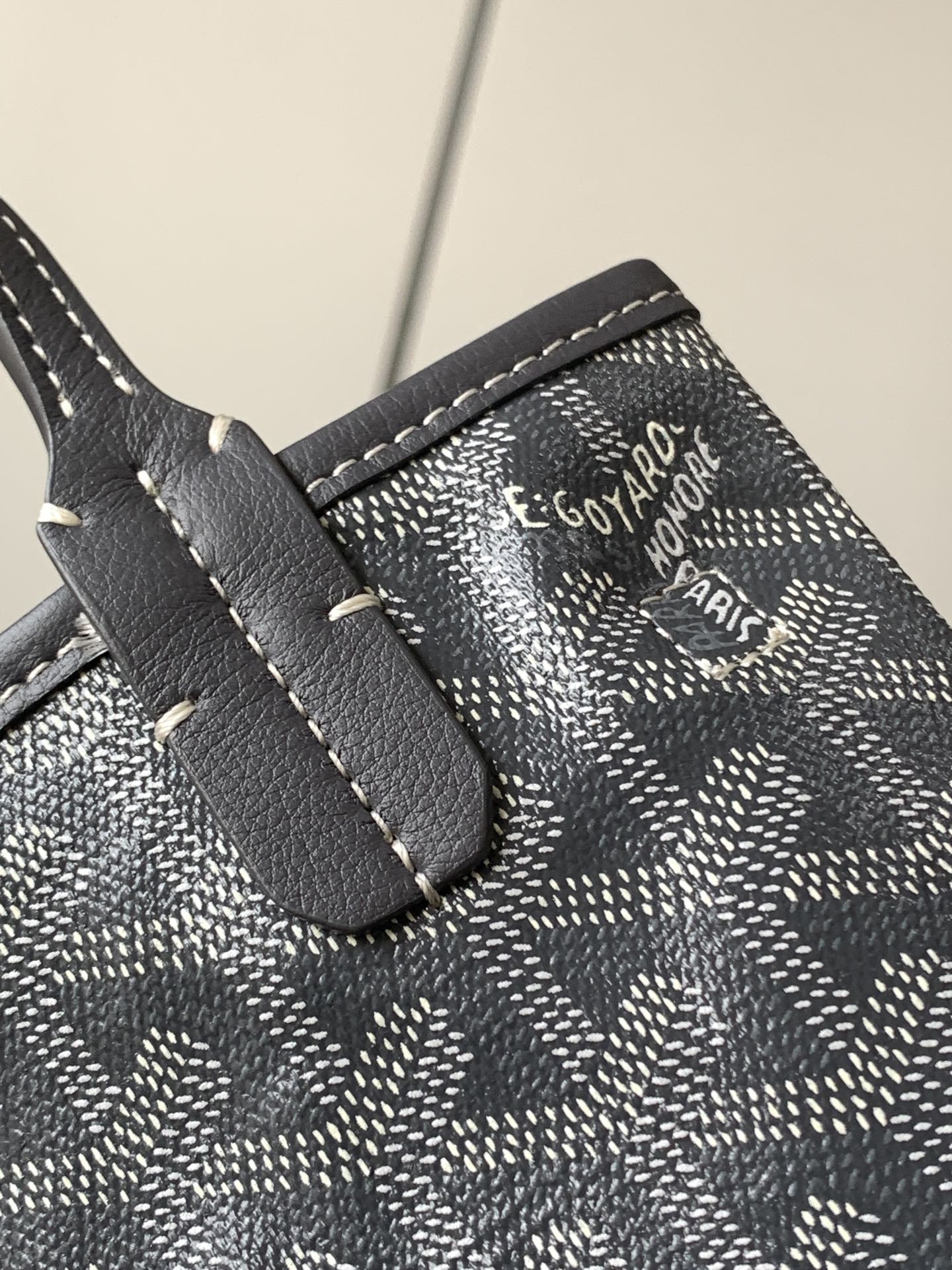 Goyard Poitiers Claire-Voie Bag Grey 012