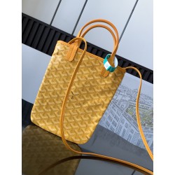 Goyard Poitiers Claire-Voie Bag Yellow 999