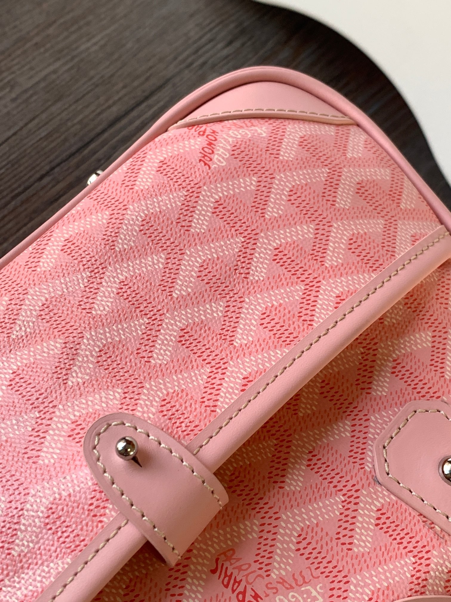 Goyard Bowling Mini Bags Pink 966