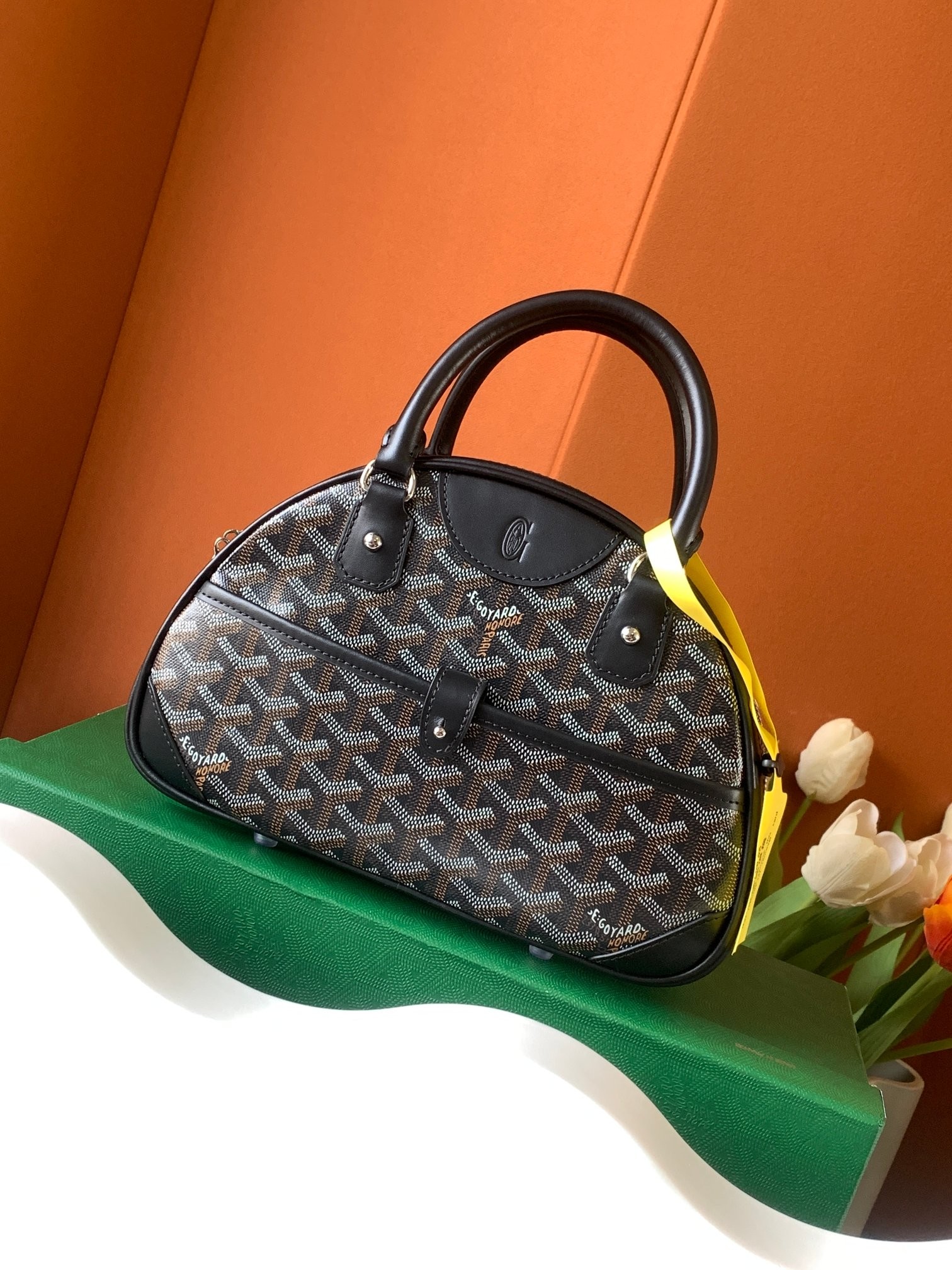 Goyard Bowling Mini Bags Black 517