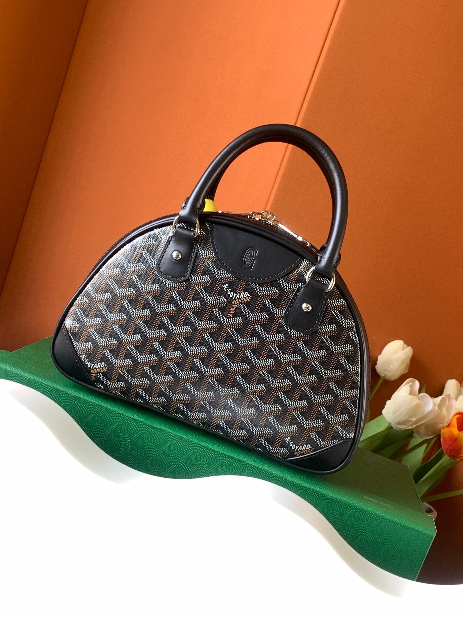 Goyard Bowling Mini Bags Black 517