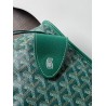 Goyardine Rabbit Rex Fur Reversible Mini Anjou Green