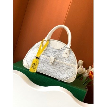 Goyard Bowling Mini Bags White 555