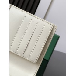 Goyard Grenelle Passport Holder White