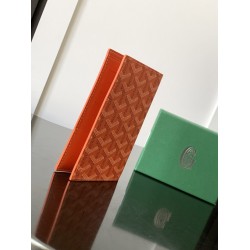 Goyard Grenelle passport holder Orange