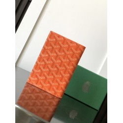 Goyard Grenelle passport holder Orange