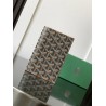 Goyard Grenelle Passport Holder  Black Tan