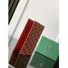 Goyard Grenelle Passport Holder Red