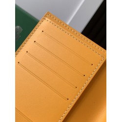 Goyard Grenelle Passport Holder Yellow