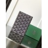 Goyard Grenelle Passport Holder Dark Blue