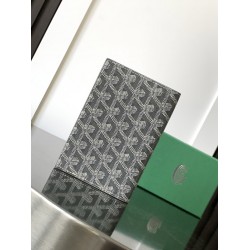 Goyard Grenelle Passport Holder Grey