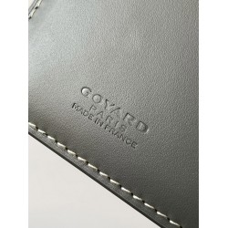 Goyard Grenelle Passport Holder Grey