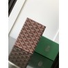 Goyard Grenelle Passport Holder Burgundy