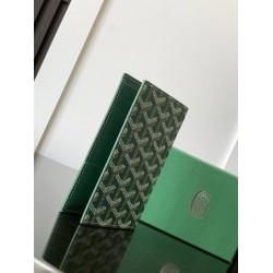 Goyard Grenelle Passport Holder Green