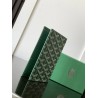 Goyard Grenelle Passport Holder Green