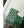 Goyard Grenelle Passport Holder Green