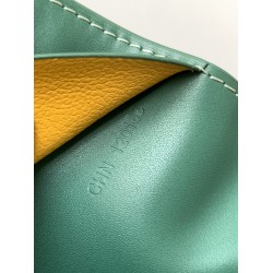 Goyard Grenelle Passport Holder Green