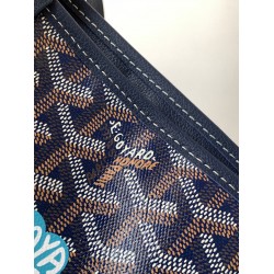 Goyard Mini Anjou Dark Blue Bag Tote limited Blue Heart