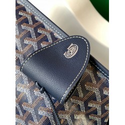 Goyard Mini Anjou Dark Blue Bag Tote limited Blue Heart