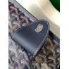 Goyard Mini Anjou Dark Blue Bag Tote limited Blue Heart