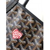 Goyard Mini Anjou Black Bag Tote limited Red Heart