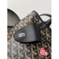 Goyard Mini Anjou Black Bag Tote limited Red Heart