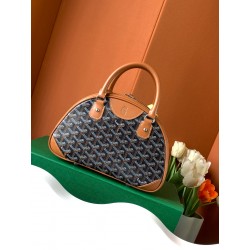 Goyard Bowling Mini Bags Black Tan 409