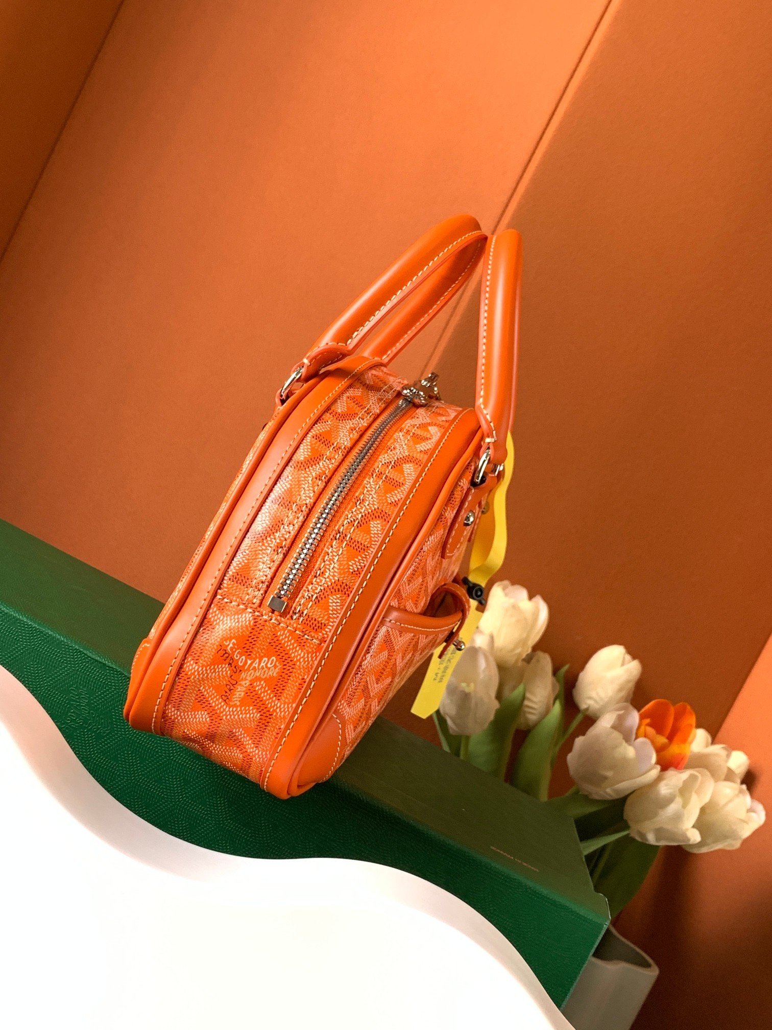 Goyard Bowling Mini Bags Orange 449