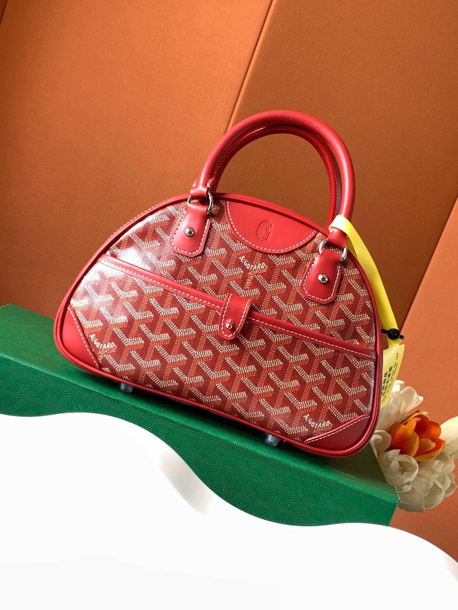 Goyard Bowling Mini Bags Red 486