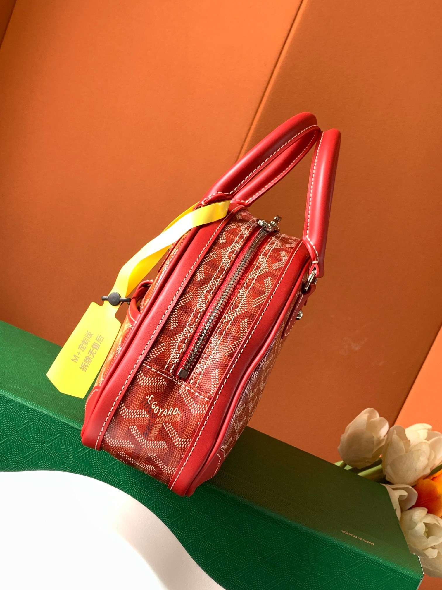 Goyard Bowling Mini Bags Red 486