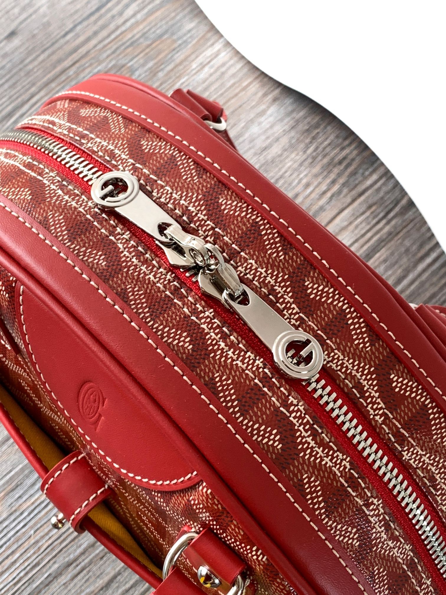 Goyard Bowling Mini Bags Red 486