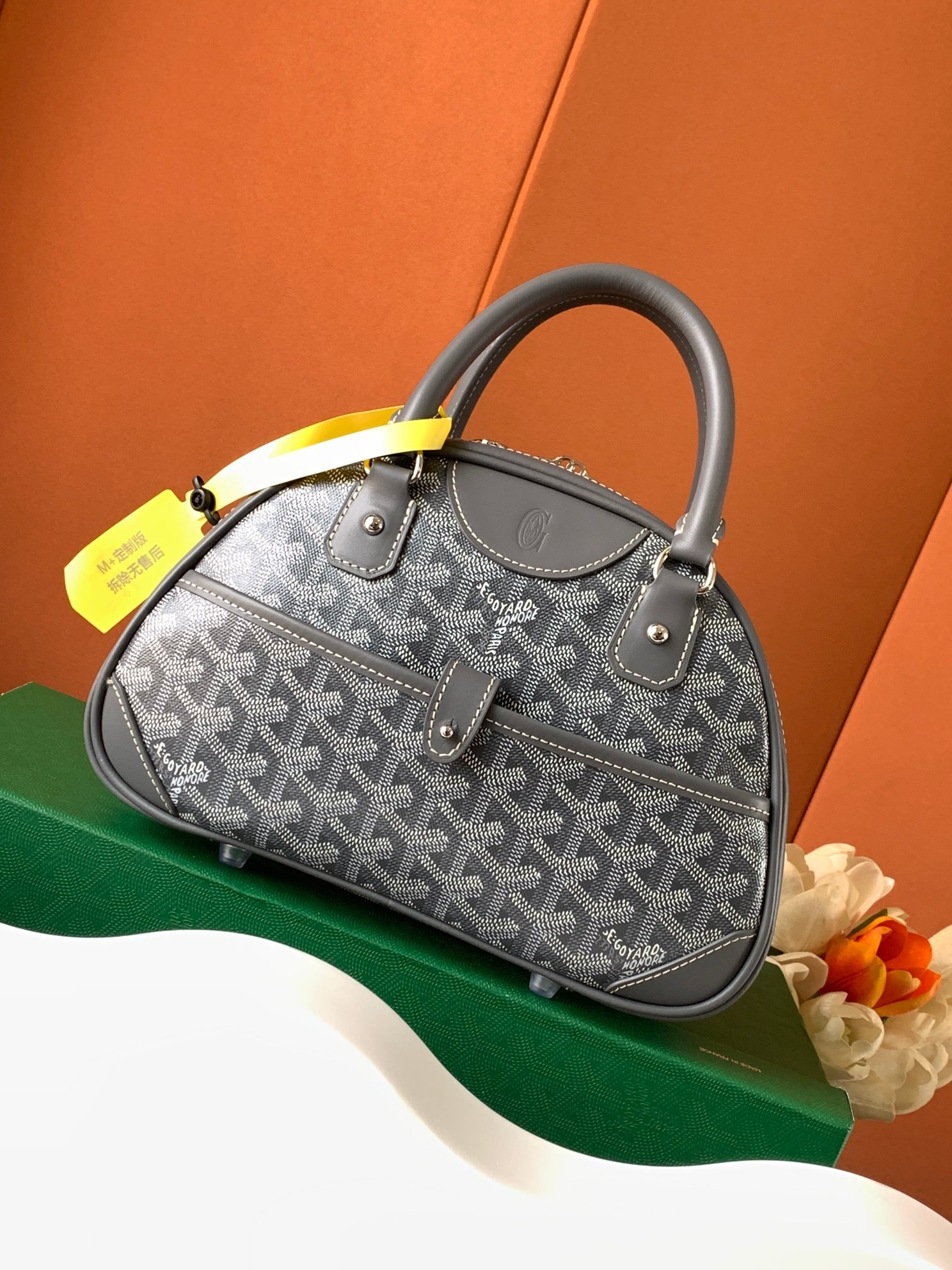 Goyard Bowling Mini Bags Grey 248