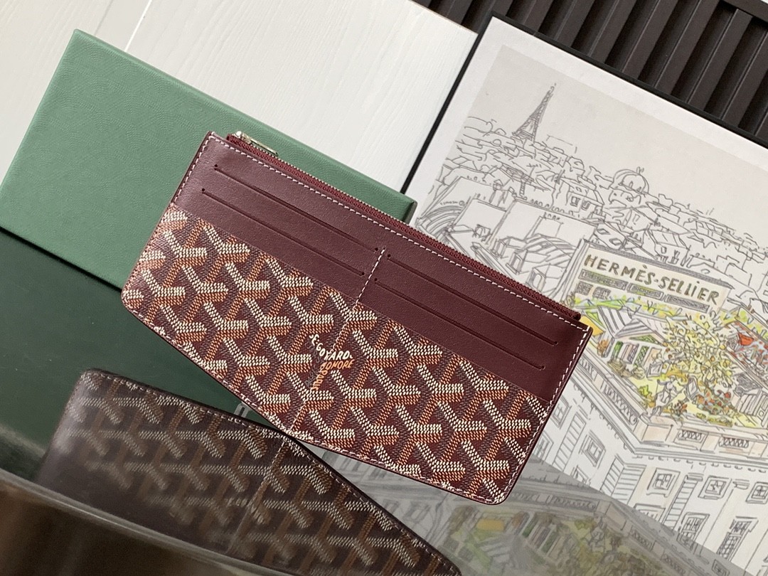 Goyard Insert Louise Wallet Burgundy 540