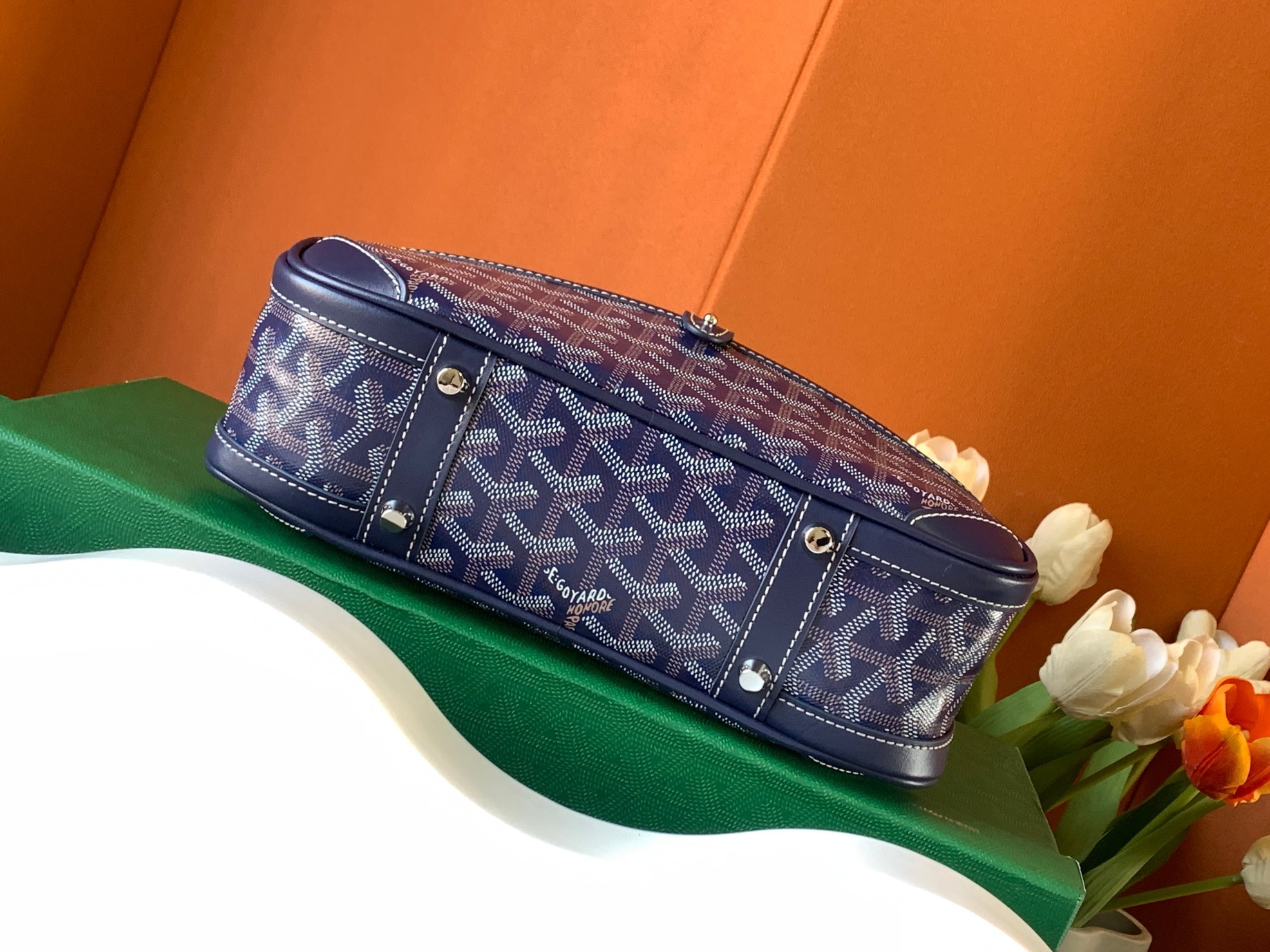 Goyard Bowling Mini Bags Navy blue 280